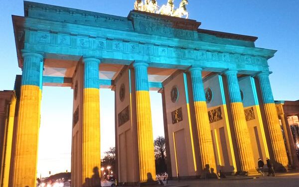 بلدية برلين تضامن مع أوكرانيا