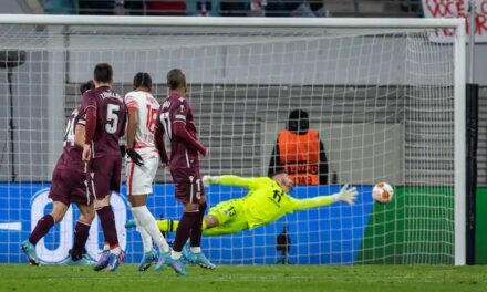 Europa League, ZwischenrundeVier Tore in Leipzig!
