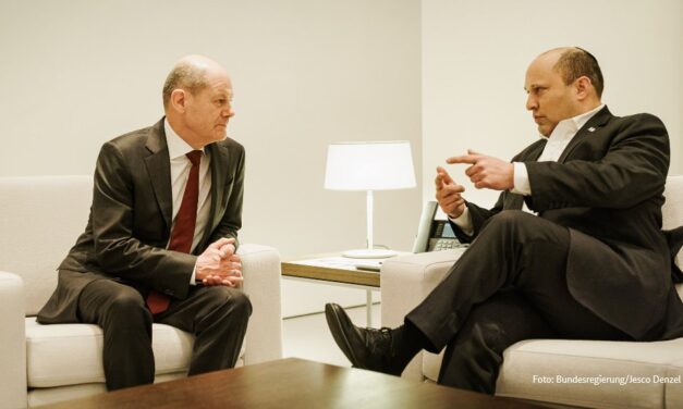 Bundeskanzler Scholz trifft Israels Premierminister Bennett