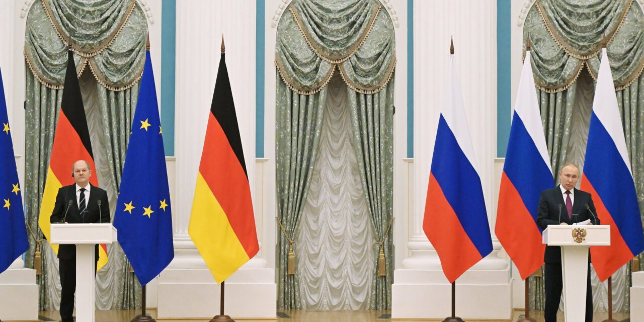 Bundeskanzler Olaf Scholz zum Thema Energieversorgung