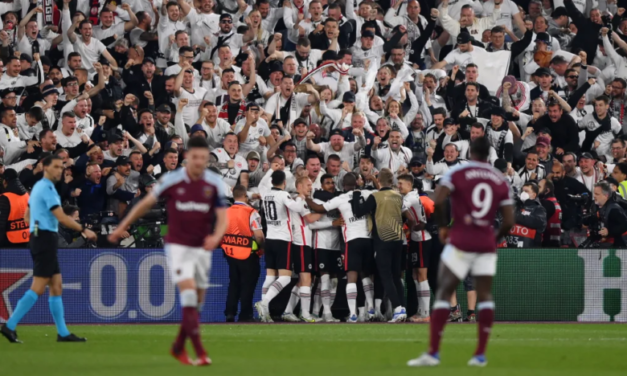 لايبزيج وفرانكفورت يقتربان من نهائي الدورى الأوروبي