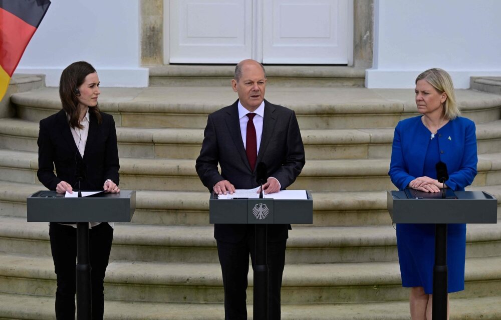 ألمانيا تدعم انضمام السويد وفنلندا إلى الناتو