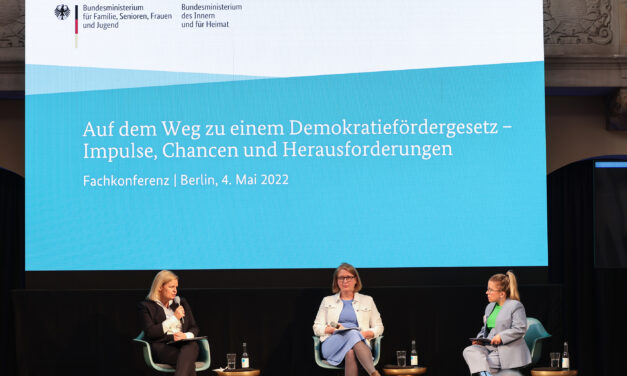Beteiligungsverfahren zum Demokratiefördergesetz erfolgreich abgeschlossen