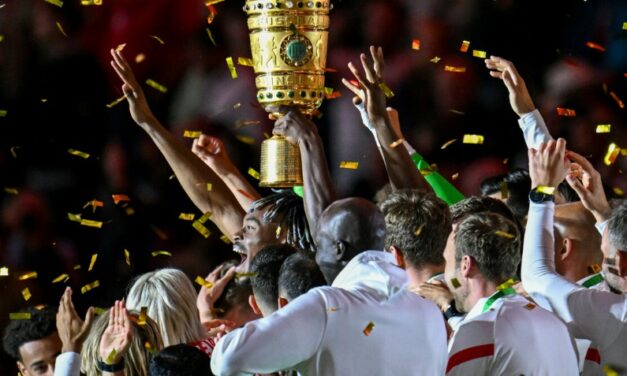 Erstmals gewonnen hat RB Leipzig jetzt den Pokal