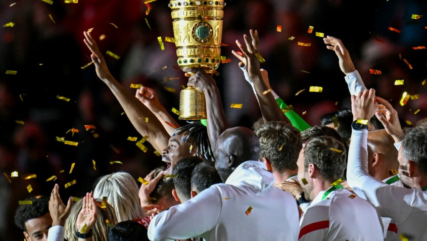 Erstmals gewonnen hat RB Leipzig jetzt den Pokal
