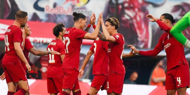 RB Leipzig geht gegen Liverpool unter