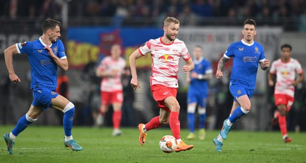 رينجرز يعبر لايبزبج إلي نهائي الدورى الأوروبي