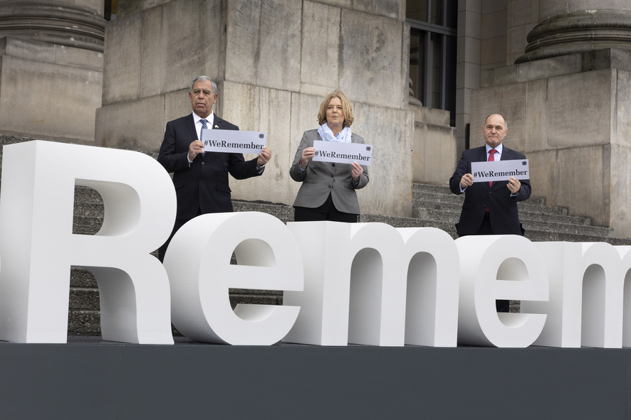 Deutscher Bundestag beteiligt sich an der Gedenkkampagne #WeRemember