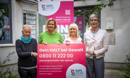 Bundesinnenministerin Nancy Faeser eröffnet die unabhängige Ansprechstelle Safe Sport