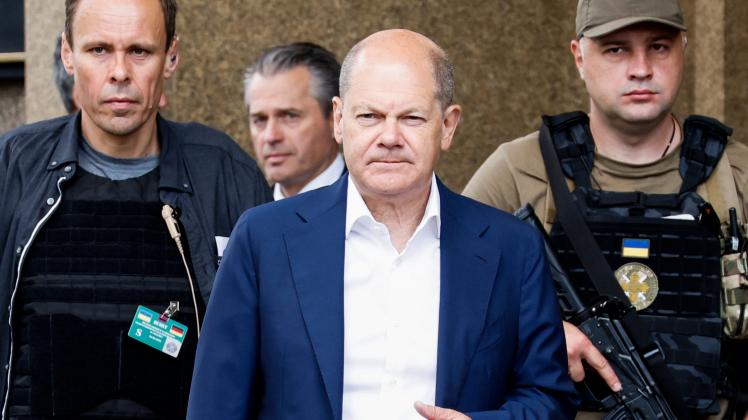 Bundeskanzler Scholz besucht Fähigkeitsdemonstration Territoriale Verteidigung