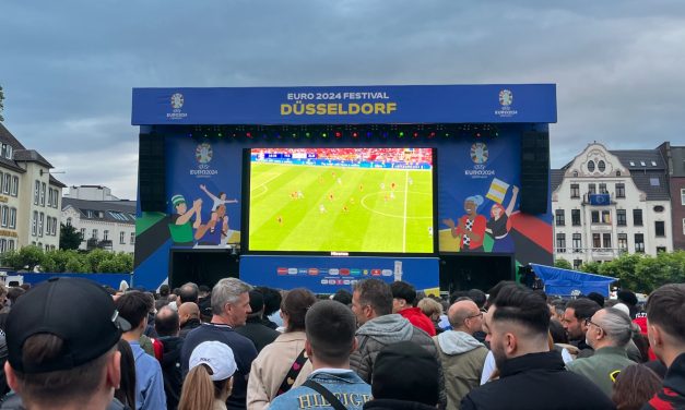 Die Schließung der Fan Zones in Düsseldorf