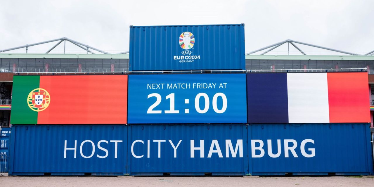 Frankreich und Portugal treffen beim Viertelfinale im Volksparkstadion aufeinander