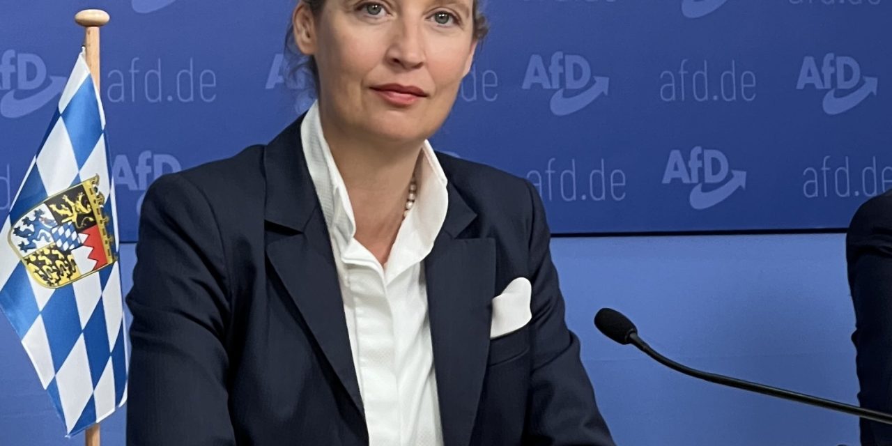Alice Weidel: Deutschland muss wieder vom Kopf auf die Füße gestellt werden