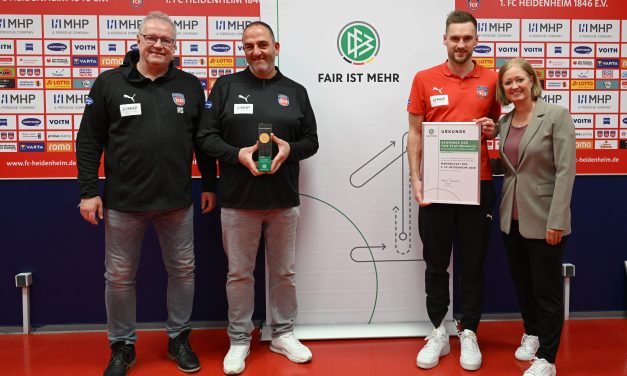 Die Fairsten 2024: 1. FC Heidenheim und ein Kreisligaklub aus Niedersachsen