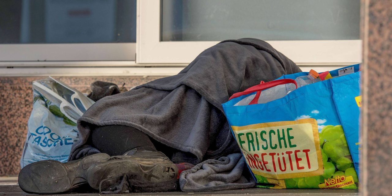 Mehr als eine halbe Million Menschen in Deutschland sind wohnungslos