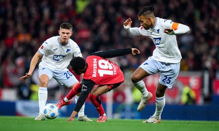 Historischer Moment in Bundesligaspiel