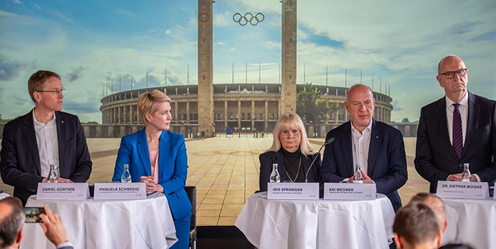 Berliner Olympia-Bewerbung: Beteiligung der Stadtgesellschaft setzt Maßstäbe
